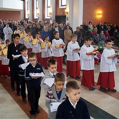 Niedziela Chrystusa Króla Wszechświata 2014 - Parafia Fatimska