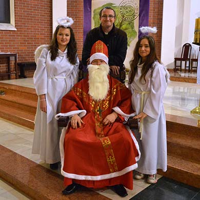 Święty Mikołaj 2015 - Parafia Fatimska