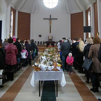 Poświęcenie pokarmów 2015 - Parafia Fatimska